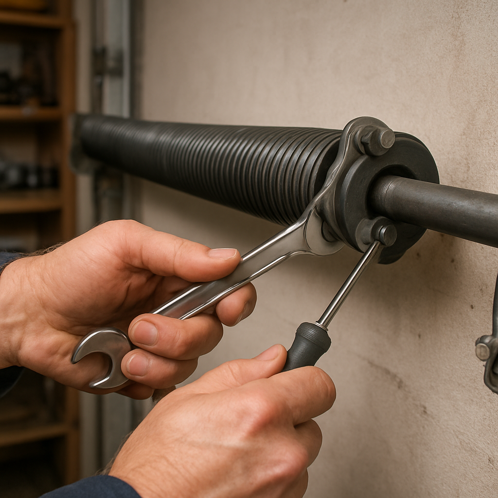 Professional garage door spring replacement